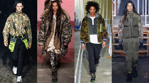 Why Fall 2019's Camouflage Fashion Trend Is Being 